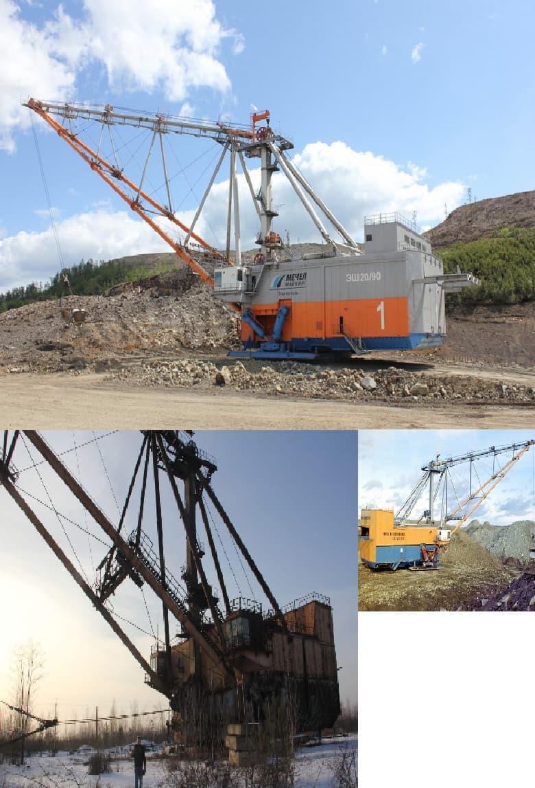 Крокуючий екскаватор ЕШ 90/20