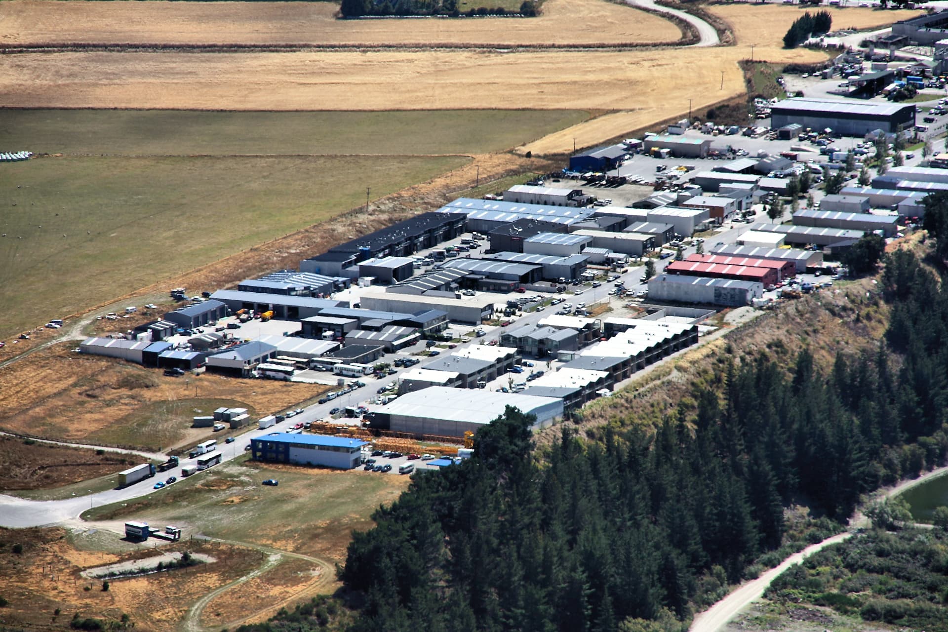 Індустріальна зона з висоти пташиного польоту